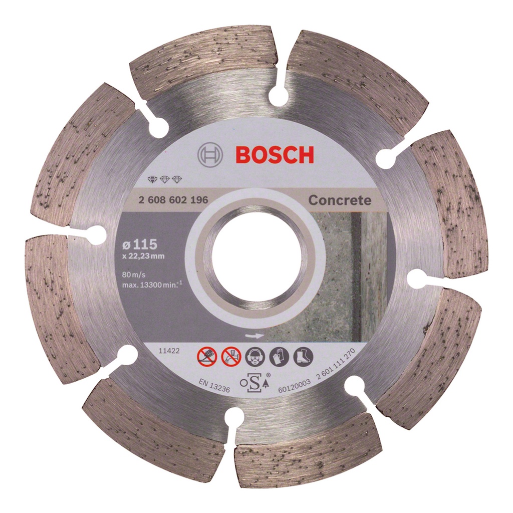 Disco de diamante 4 1/2&quot; ECO BOSCH / Concreto Solido