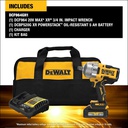 Pistola de Impacto 1/2" DCF961GP1 / 1- BATERIA  5 Ah / DEWALT-6-D-1-D