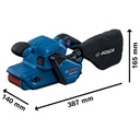 Lijadora de Banda 3X21 BOSCH GBS 750 / BOSCH-