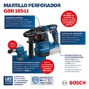 Martillo Perforador 2 KG GBH 185-LI / 2-BATERIA / BOSCH-