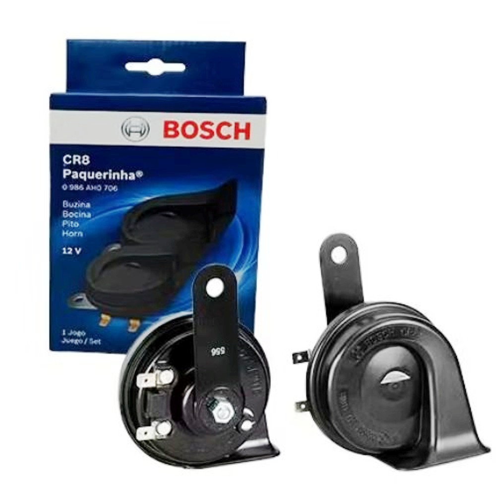 Bocina de Caracol CR8 / 12V / ( Par, Grave y Aguda ) / BOSCH-10-B-1