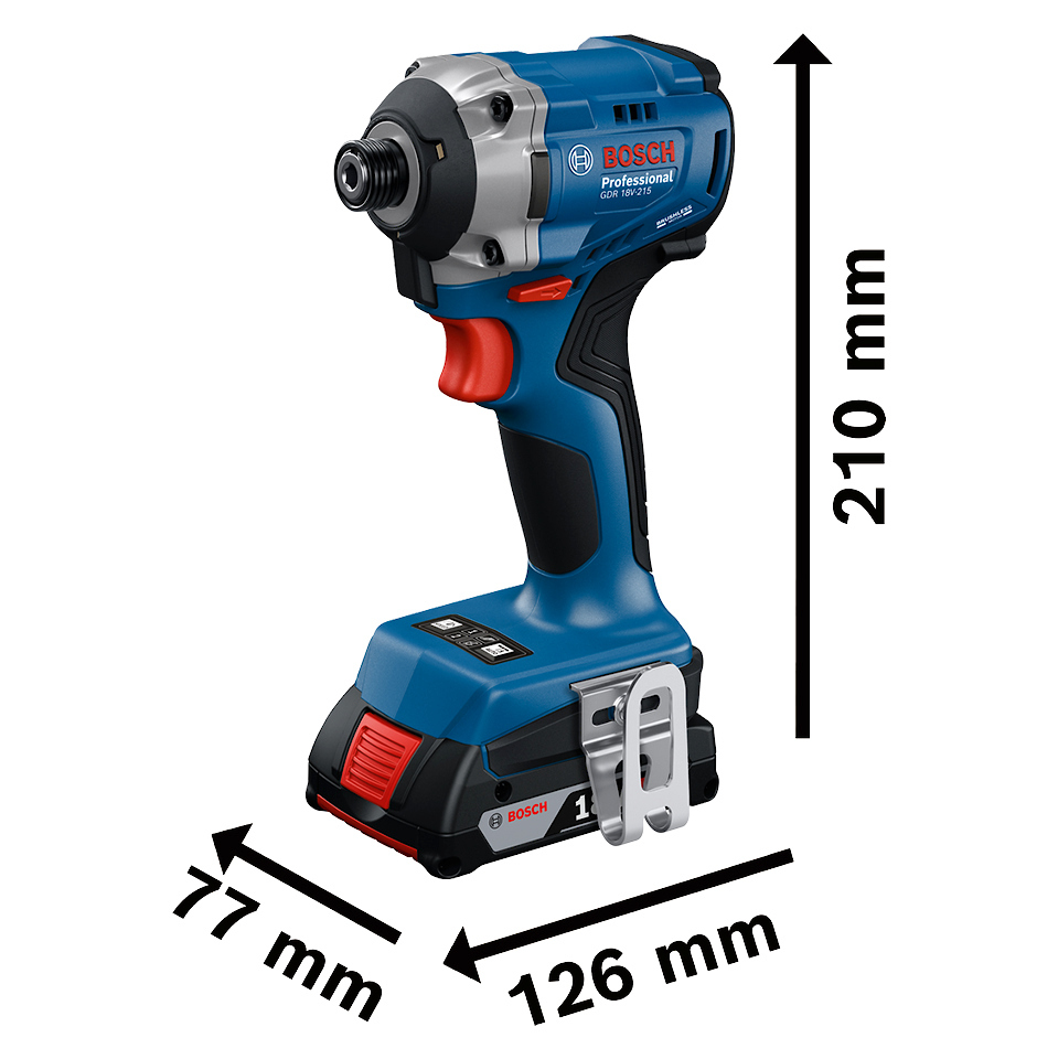 Atornillador de Impacto 18V BOSCH GDR 18V-215 / BOSCH-