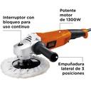 Pulidora Black Decker 7" V.V. 1300 Watt 1000-3000RP- 4-A-2-B