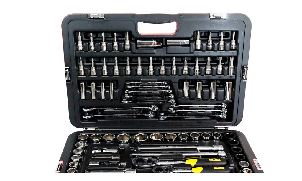 Juego / Dados / Cubos de Mecanico / Racing 150 Piezas Stanle / DEWALT-