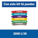 Moto Tool Dremel 3000 26 Accesorios / BOSCH-8-C-2-E