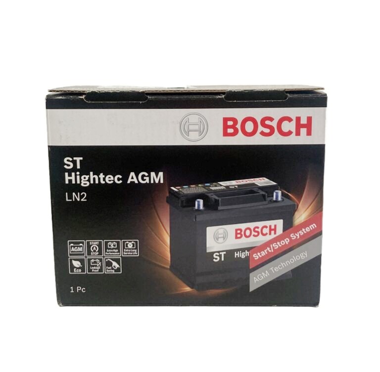 Bateria Carro BOSCH / 55559 / AGM / 680 CCA / 60AH / LN2-AGM / BOSCH-