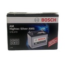 Bateria Carro BOSCH / 55559 / HIGHTEC AGM / 660 CCA / 60AH / LN2-AGM / BOSCH-