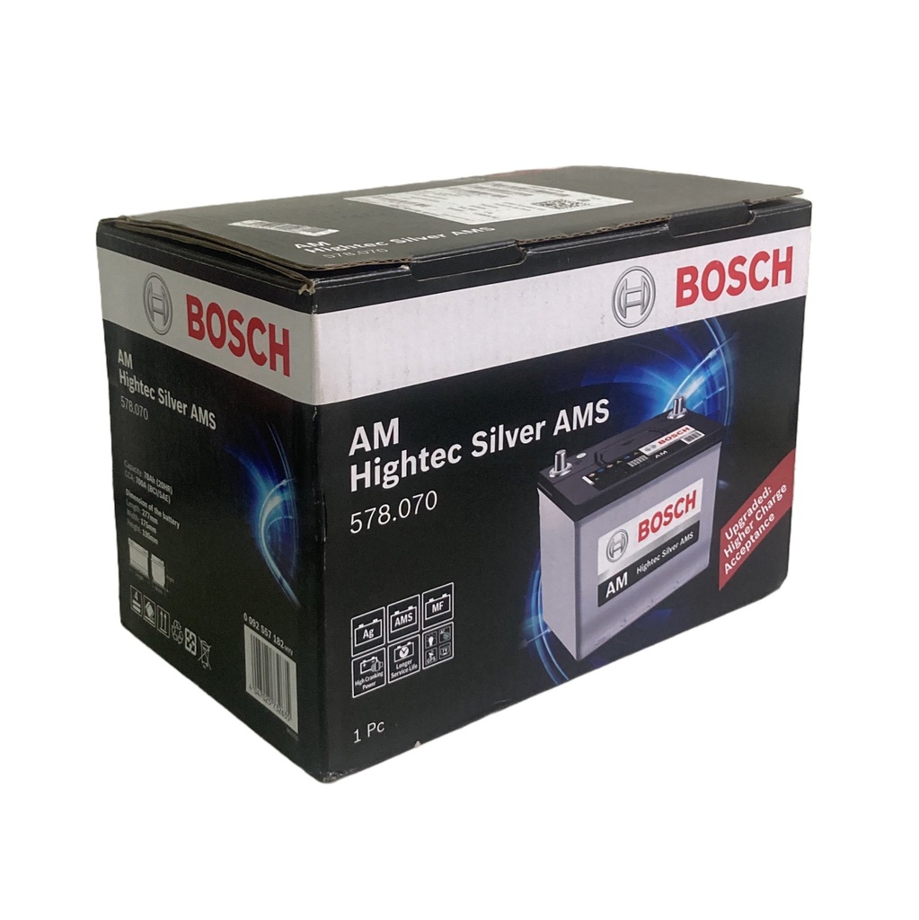 Bateria Carro BOSCH / 55559 / HIGHTEC AGM / 660 CCA / 60AH / LN2-AGM / BOSCH-