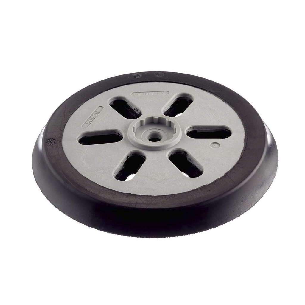 Plato Lijadora GEX 125-150 AVE BOSCH / 6" Velcro 6 Hoyos / SUAVE / BOSCH- Tabla-5