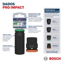 Juego / Dados / Impacto DEWALT 1/2 ( 13, 14, 15, 16, 17, 18, 19, mm )/ BOSCH-