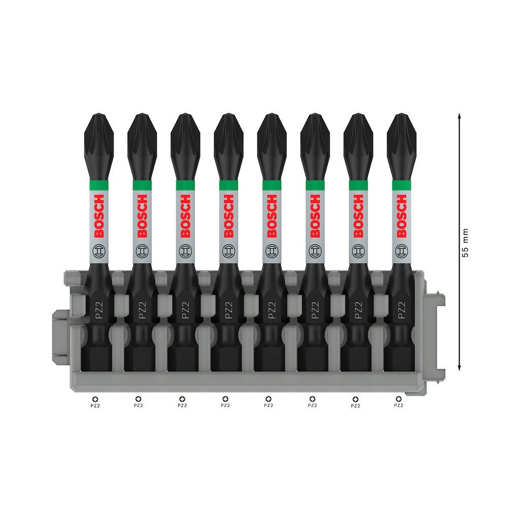 Punta No 2 Posidriv de 2" BOSCH / Punta Magnetica / IMPACT CONTROL / PZ2 / BOSCH-