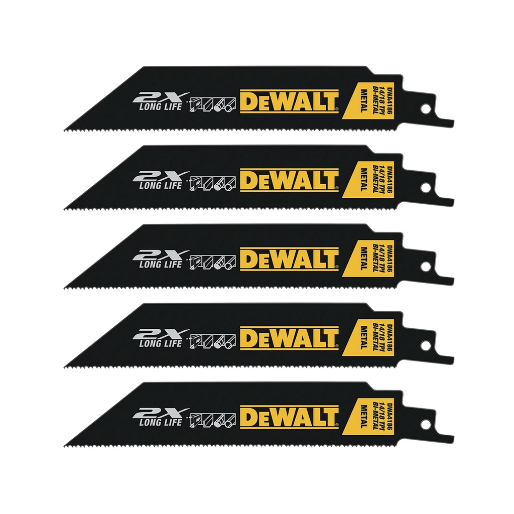 Sierra / 'Cuchilla Sable 6" DWA4186 Metal 6" / ALTO RENDIMIENTO / DEWALT-Tabla-4