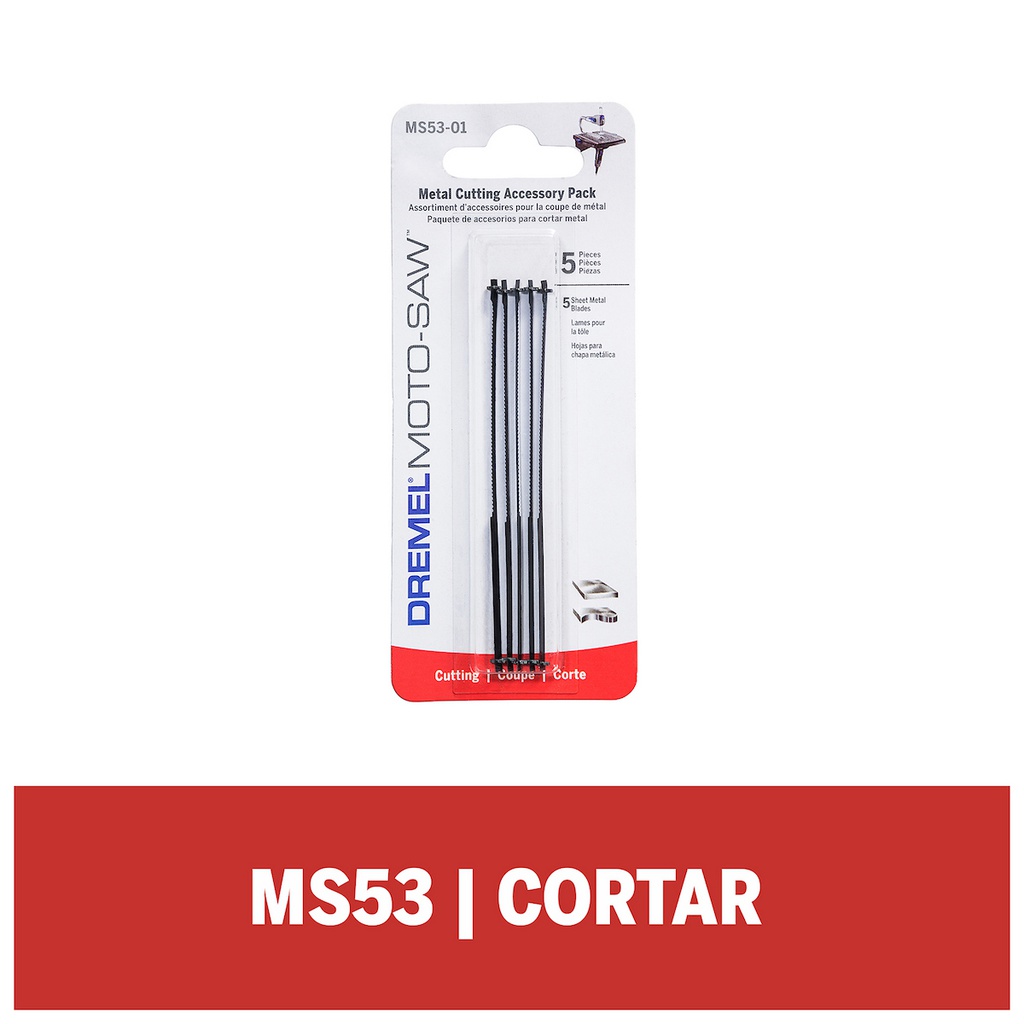Sierra para Metal Moto Saw MS53 / CORTE METAL 5 PZAS / BOSCH-