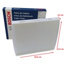 Filtro de Cabina V.W. FOX, POLO, GOL / BOSCH-