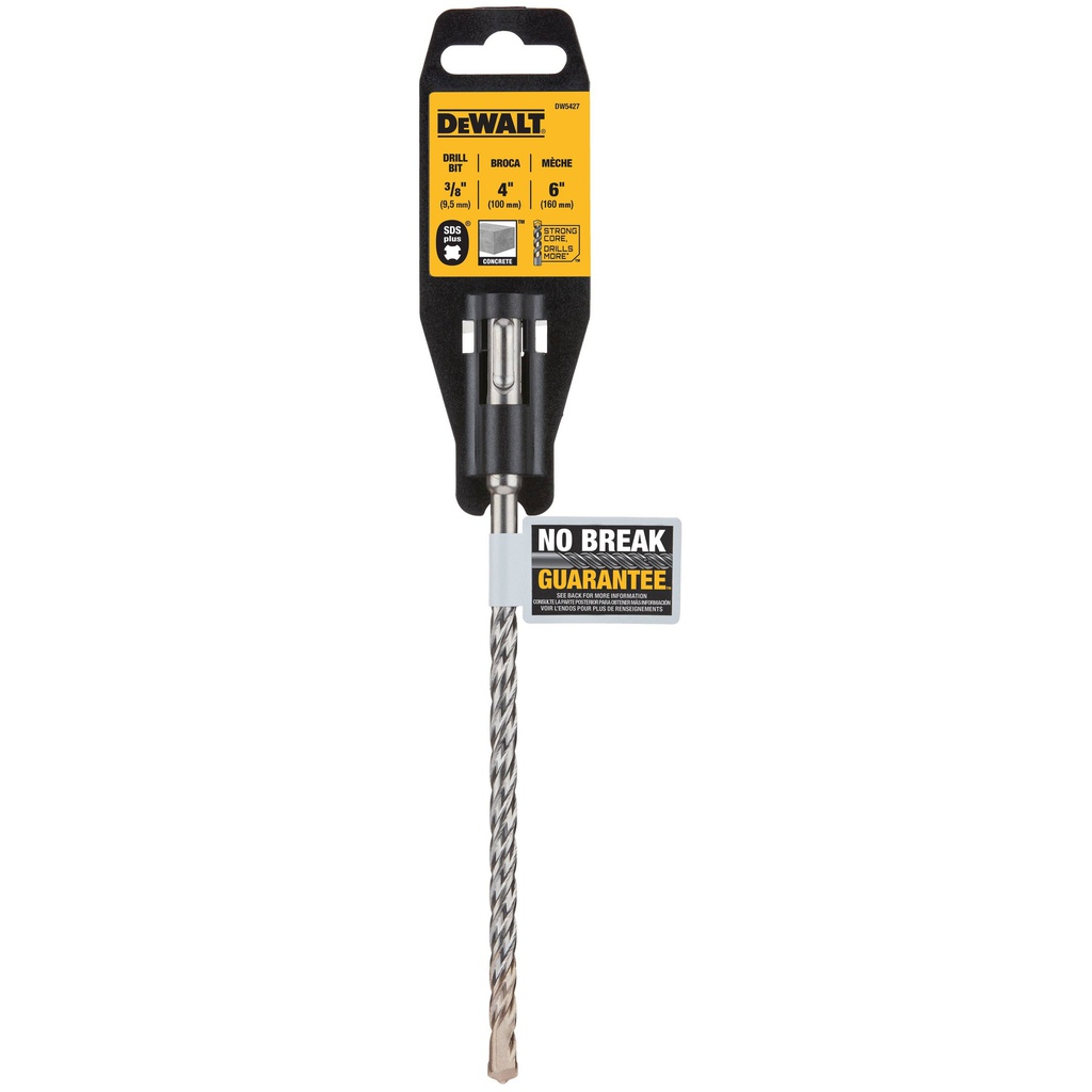 Broca SDS Plus 3/8" X 6" DEWALT / DEWALT-TABLA 4