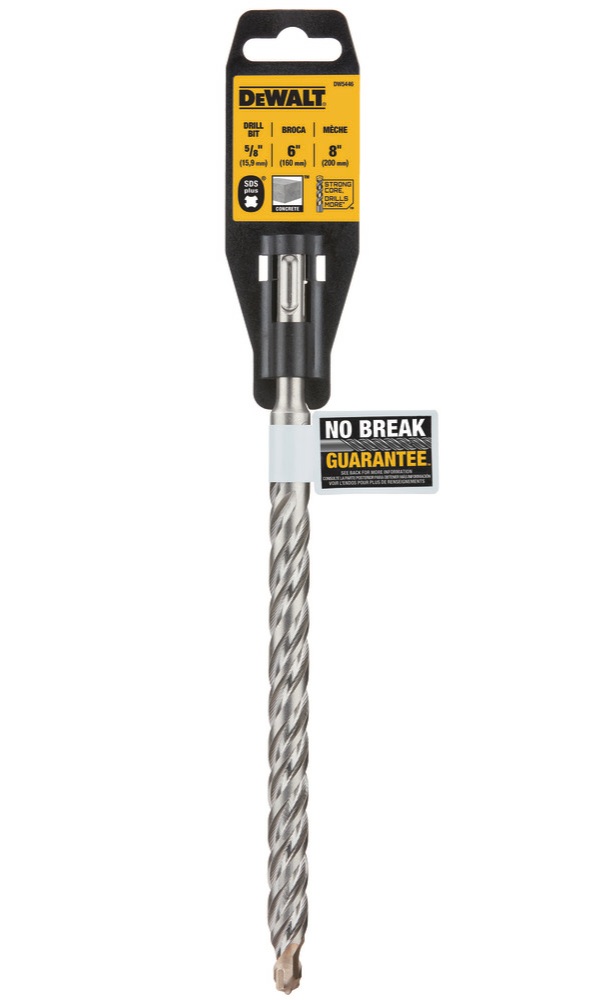 Broca SDS Plus 5/8" X 8" DEWALT / DEWALT-TABLA 4
