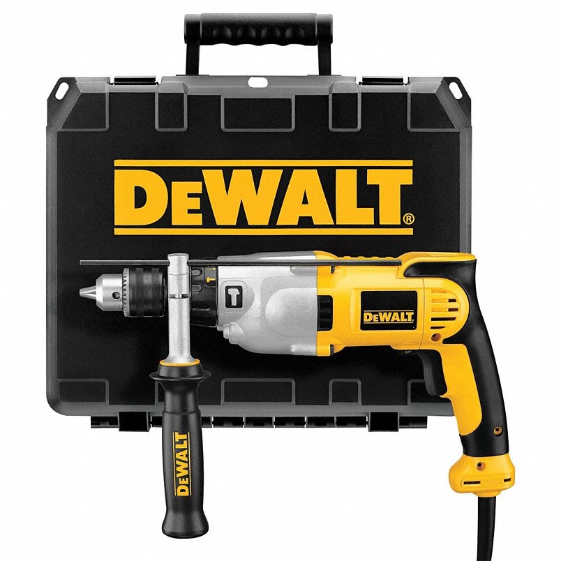 Taladro 1/2" DEWALT DWD520K 1,000 Watt Caja Platica / DEWALT-1-C-2-C-1