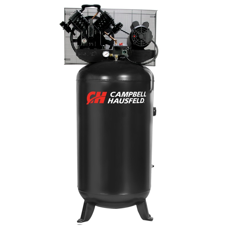 Compresor 5.0 HP 80 Gal 140 PSI CAMPBELL HAUSFELD / NEGRO / BOSCH-