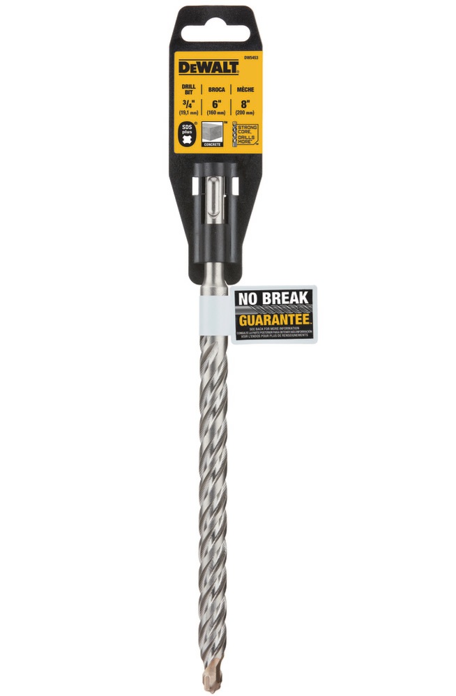 Broca SDS Plus 3/4" X 8" DEWALT / DEWALT-TABLA 4