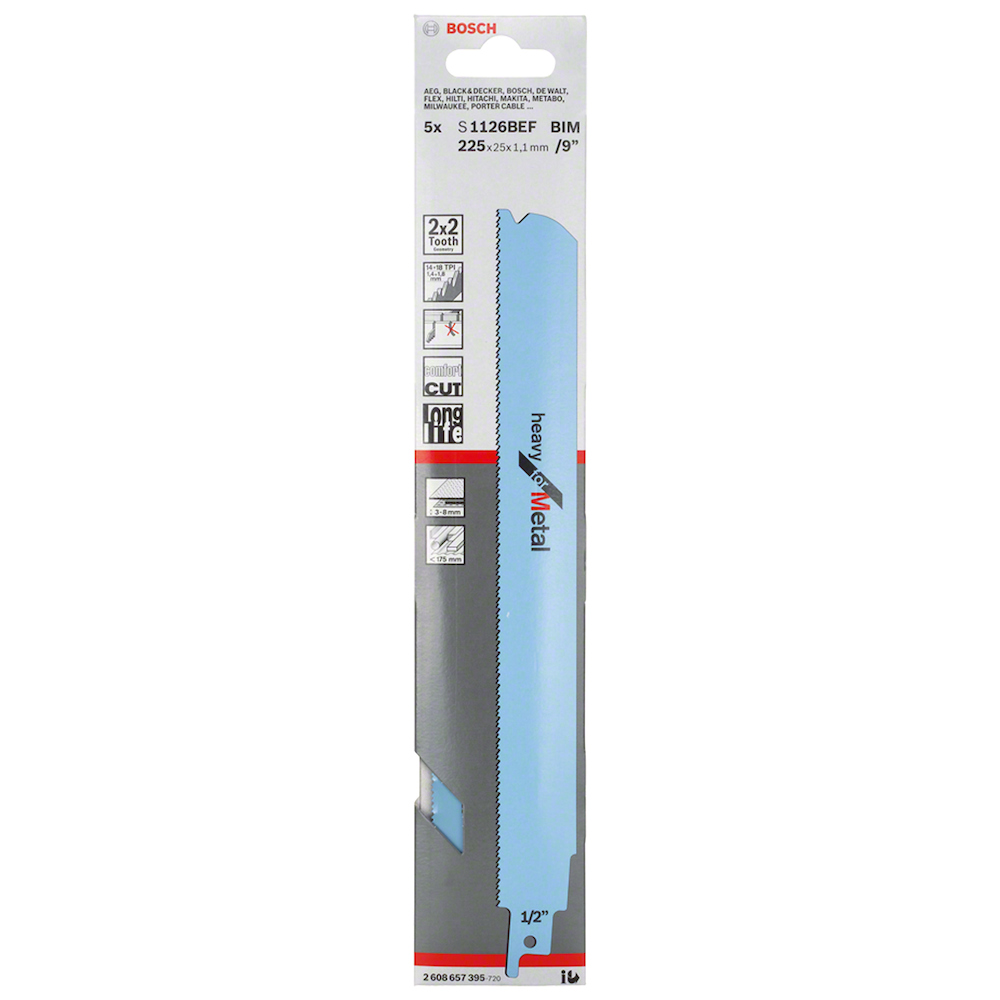 Sierra / 'Cuchilla Sable BOSCH 9" S1126BEF / BOSCH-