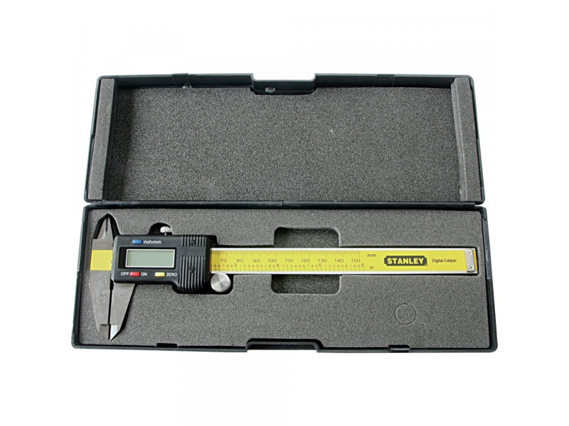 Vernier STANLEY / Escala Dual Pulgadas / mm / 6" (150mm) / DIGITAL / DEWALT-TABLA-5