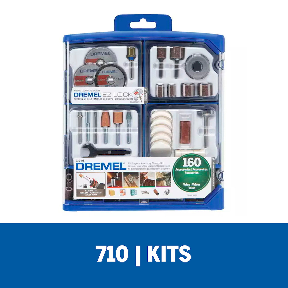 Kit Accesorios 160 Piezas Dremel DR710-01 / BOSCH-