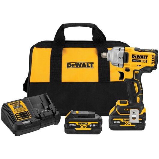 Pistola de Impacto 1/2" DCF891GP2 / 812 Nm / 2- BATERIA 5 Ah  / DEWALT-6-D-1-C