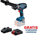 Taladro inalambrico 18V BOSCH GSB 18V-150 C / BITURBO / BARETOOL / GRATIS 1-BATERIA + 1-CARGADOR / BOSCH-7-E-5-H