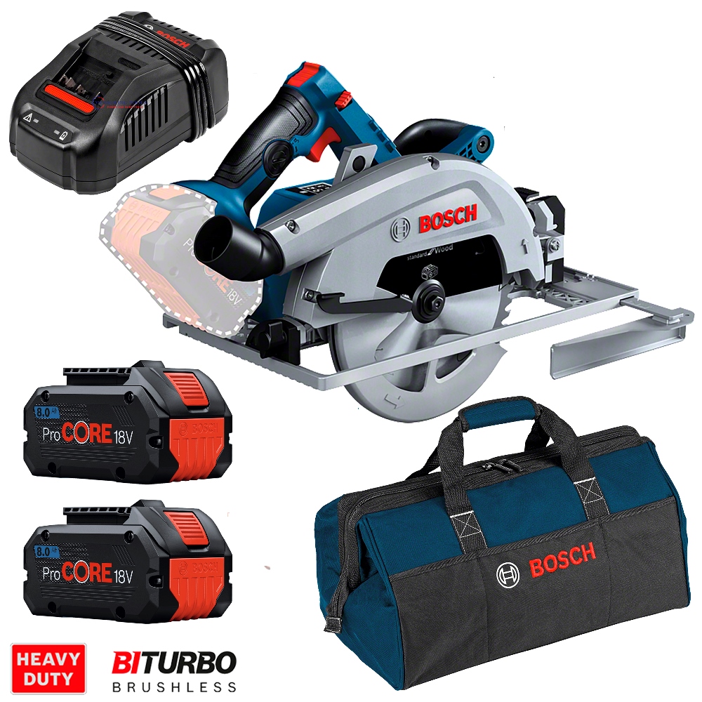 Sierra Circular 7 1/4" / 18V / GKS 18V-68 GC / BITURBO / BOSCH-