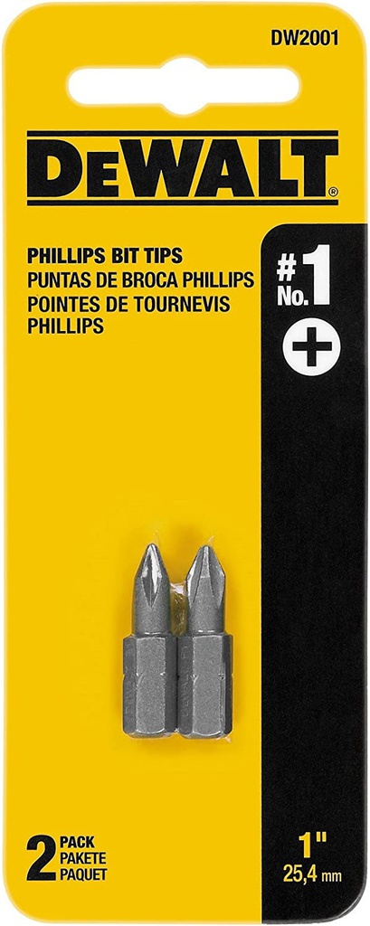 Punta No 1 Phillips de 1" DeWalt / DEWALT-5-C-2-C-2