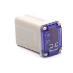 Fusible Principal / Main / Tipo J / 25 Amp / Blanco / FLOSSER / BOSCH-