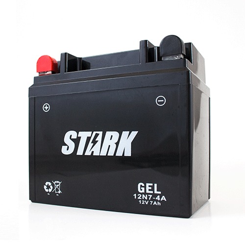 Bateria Moto 12N7-4A STARK GEL / 7 Ah / Susuki GN125 / BOSCH