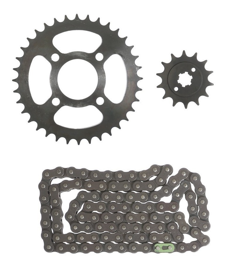 Kit de Relaciones BAJAJ PULSAR 220 36T/14T/ 520H-104 / 4 HOYOS / GIROLDI / BOSCH-7-C-4-B