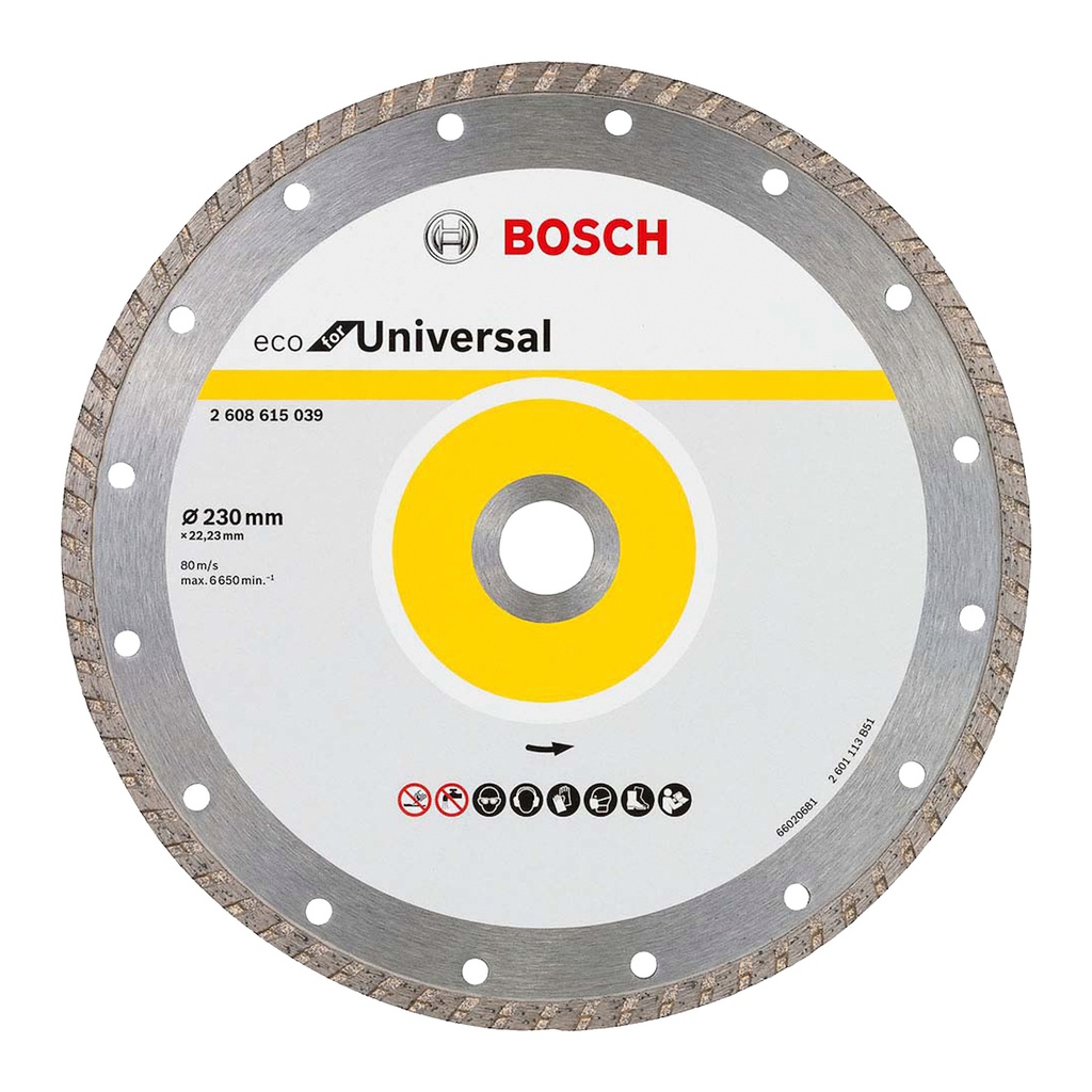 Disco de diamante 9" BOSCH ECO Universal Rin Continuo / BOSCH-