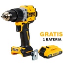 Taladro inalambrico 20 V DEWALT / BARETOOL / GRATIS DCB203 / DEWALT-2-E-3-H