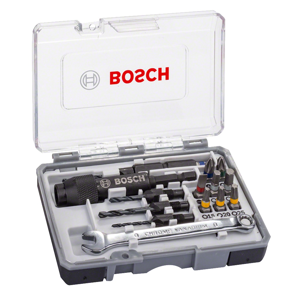 Juego de 20 Piezas Puntas Atornillador / Con Avellanador / BOSCH-