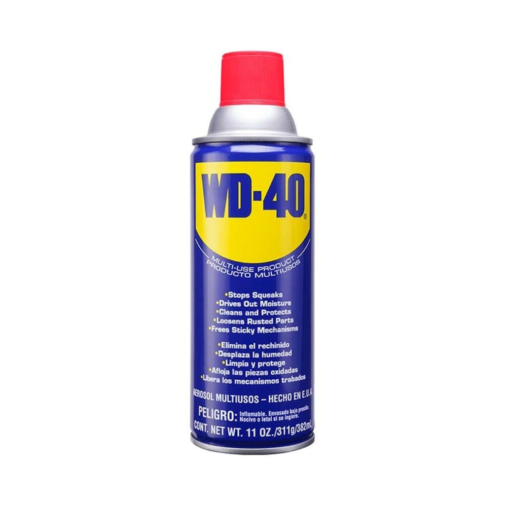 Lubricante Aceite multiusos, Aflojatodo / 11 Onzas / WD-40 / BOSCH-18-D-2-B
