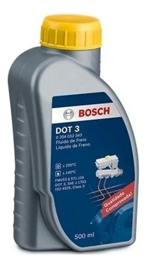 liquido de Freno DOT 3 / 500 ML / BOSCH-