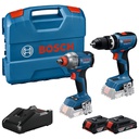 Combo Taladro  GSB 18V-65 + GDX 18V-285 / 2 Bateria 1 Cargador / 18 Volt / BOSCH-18-D-1(PASILLO 7)