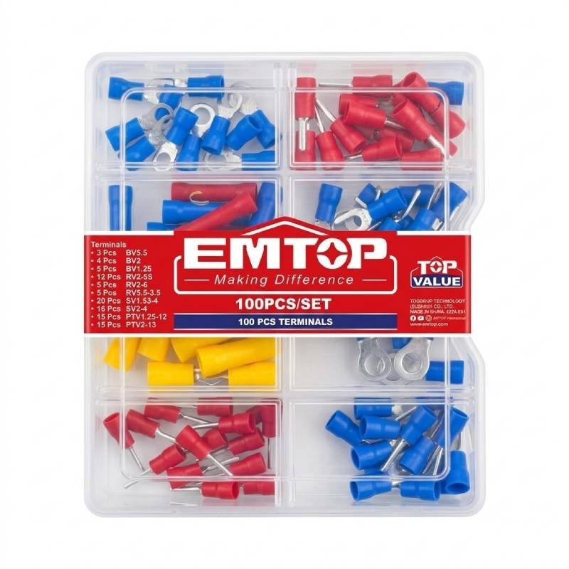 Terminales Electricas Kit 100 / EMTOP / DEWALT-5-E-3