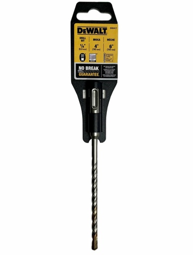 [DW5417] Broca SDS Plus 1/4" X 6" DEWALT / DEWALT-TABLA 4