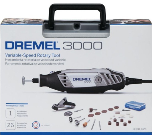 [3000-26] Moto Tool Dremel 3000 26 Accesorios / BOSCH-8-C-2-E