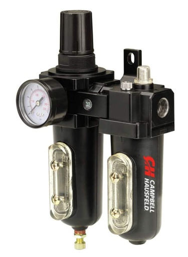 [PA2114] Compresor ACCE. Filtro Aire + Regulador / 1/2" CAMPBELL HAUSFELD / BOSCH-12-E-3-F