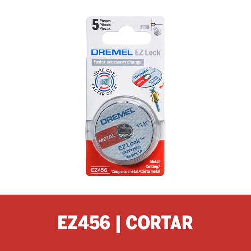 [EZ456] Ruedas Cortadoras EZ DREMEL / Kit 5 Unidades / EZ456 / BOSCH-