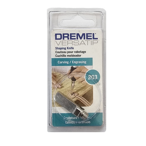 [203] Dremel ( VERSATIP ) Punta Pirograbar DR203 / BOSCH-TABLA 1
