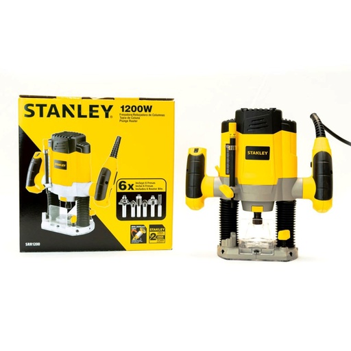 [SRR1200-B3] Router 1 3/4 HP STANLEY 1200W / DEWALT-6-A-1-A