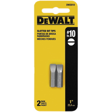 [DW2010] Punta Plana #10 de 1" DeWalt / DEWALT-
