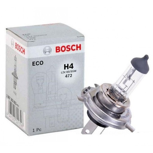 [1987302803] Bombilla BOSCH / ECO LINE / H4 / 12V / 60/55 W / ECO LINE / BOSCH-11-C-1