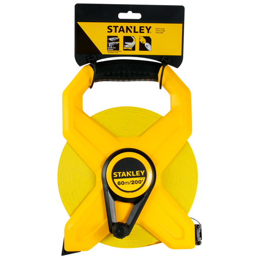 [34-794S] Cinta Larga, Fibra de vidrio, 1/2&quot; x 60 Metros STANLEY / DEWALT-