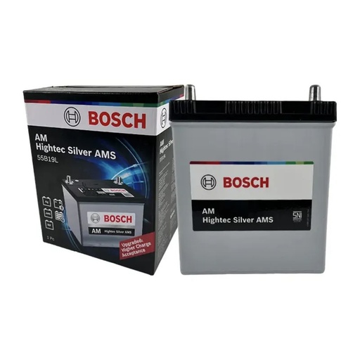 [0092S57163] Bateria Carro BOSCH / NS60LSMF / 75B24LS / BCI: 51R / AMS / 510 CCA / 55 AH / BOSCH-